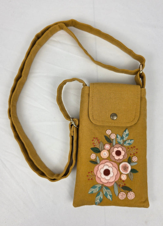 Phone Travel Wallet - Mustard