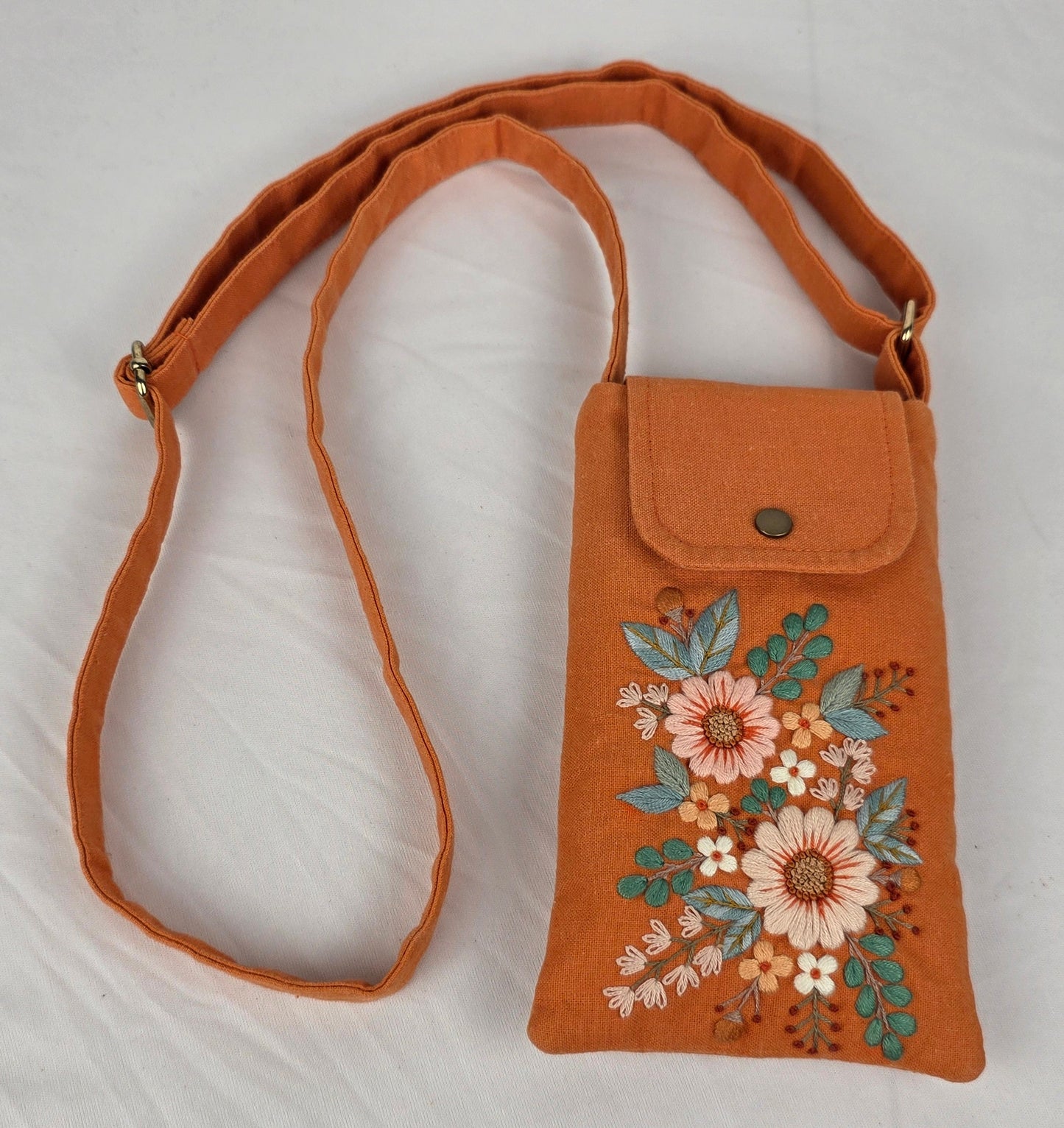 Phone Travel Wallet - Terracotta