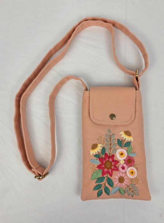 Phone Travel Wallet - Dusty Rose