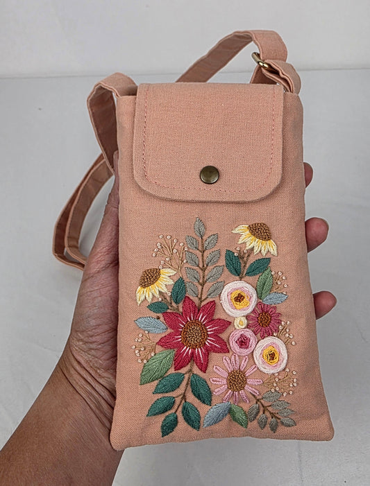 Phone Travel Wallet - Dusty Rose