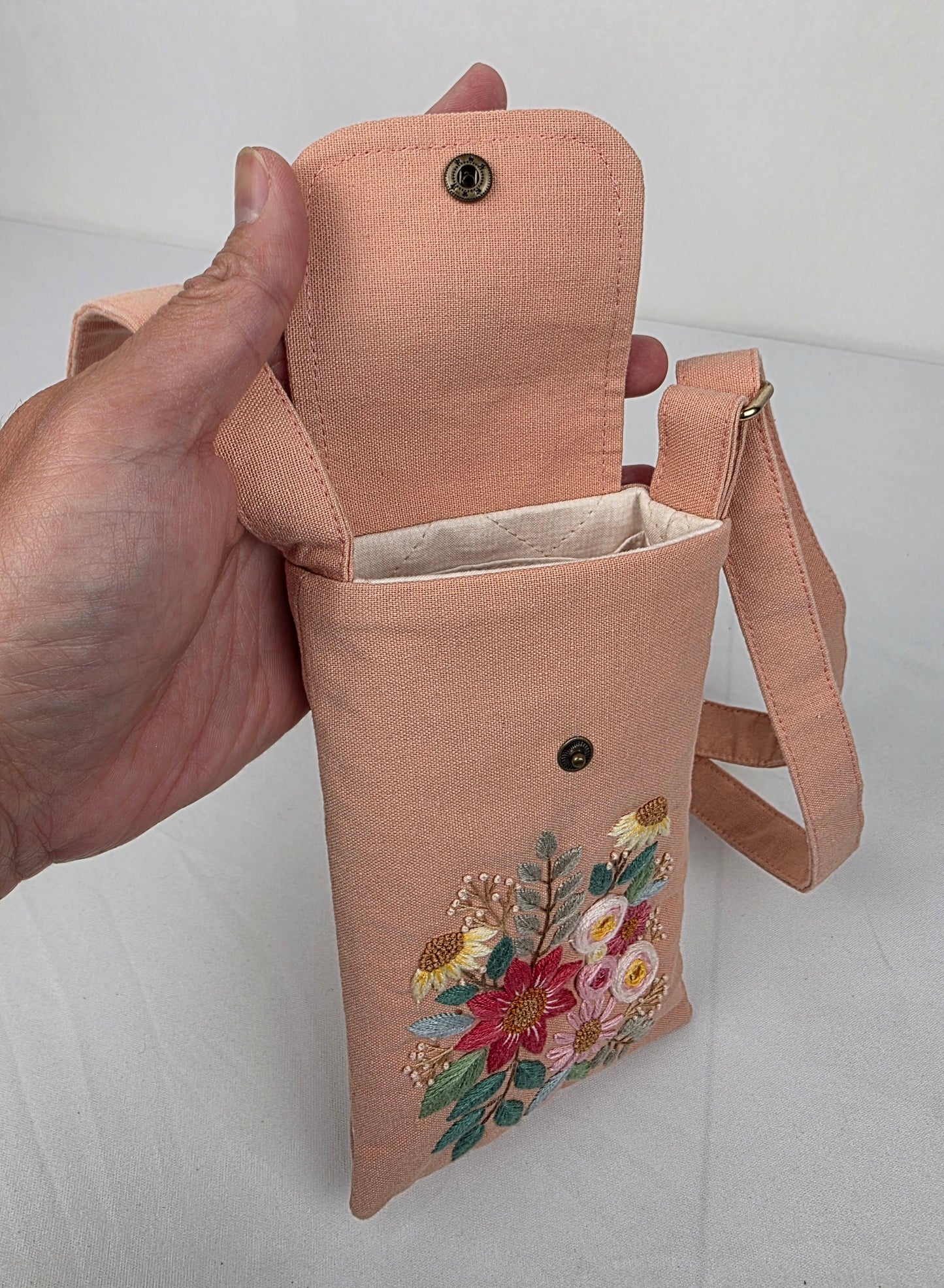 Phone Travel Wallet - Dusty Rose