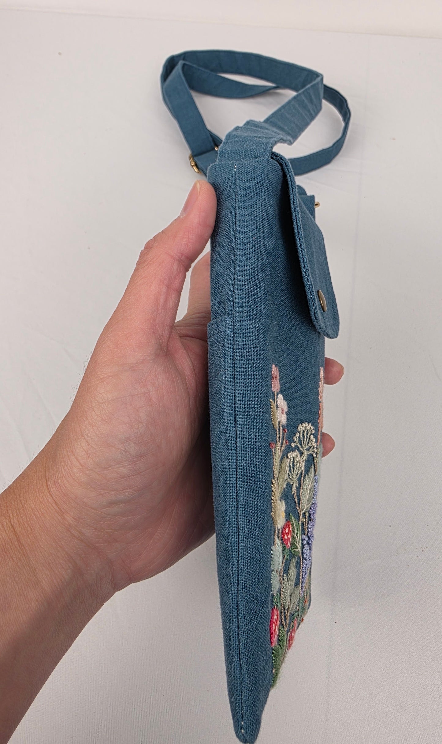 Phone Travel Wallet - Teal Blue