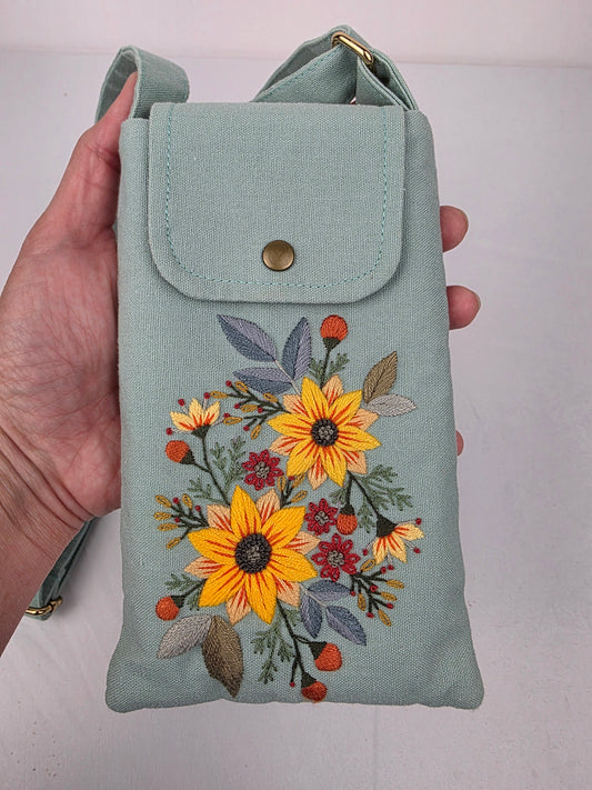 Phone Travel Wallet - Seafoam