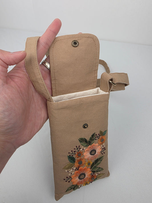 Phone Travel Wallet - Tan