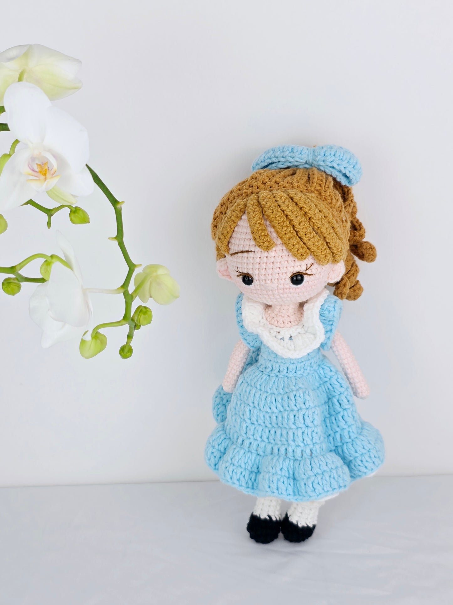 Crochet Doll - Alice Sky Amigurumi | Handmade by Lena Handicrafts