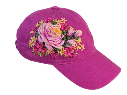 Baseball Hat - Ribbon Embroidery  🌟🌟🌟 Most Popular